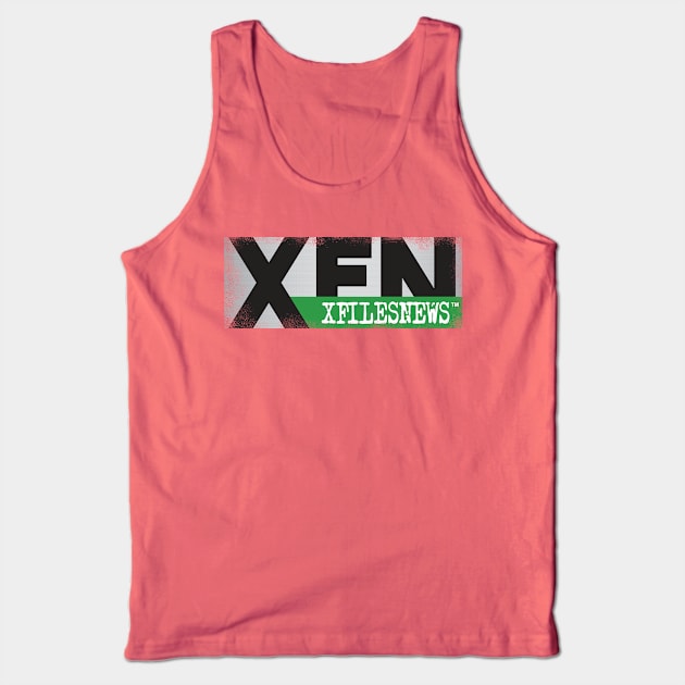 XFN ORIGINALS: XFILESNEWS Tank Top by XFilesNews